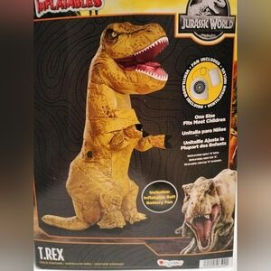 ⚜️ T. Rex Inflatable Costume for Kids - Tan